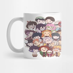 Demon Slayer Chibi Characters Mug